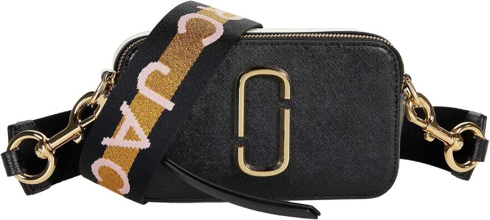 The Marc Jacobs Leather Crossbody Bag - Black Crossbody Bags, Handbags - MAR2327